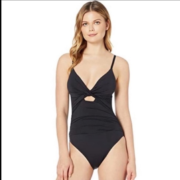 NWT-La Blanca Swimsuit Tankini Top - Picture 8 of 8